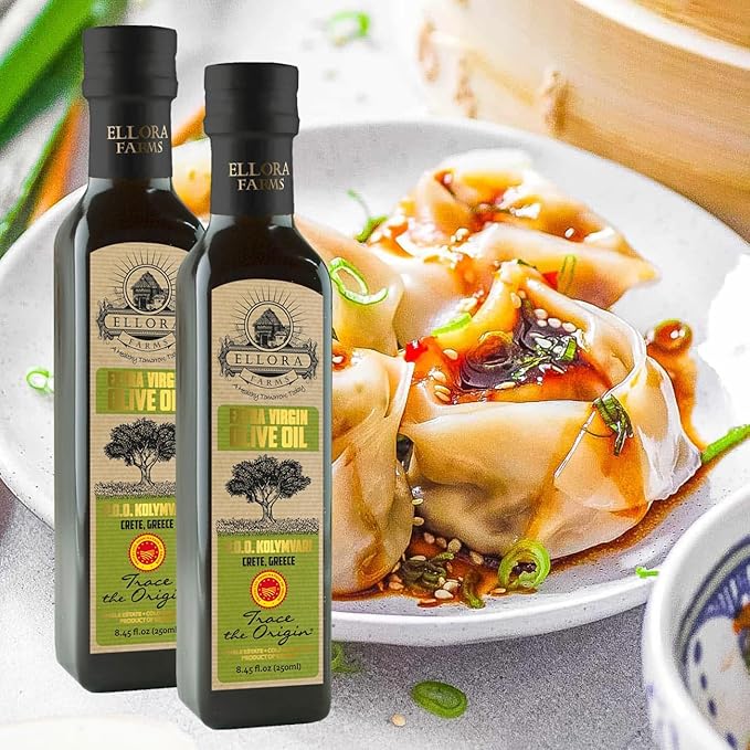 Ellora Farms, Greek Extra Virgin Olive Oil, Gold Award Winner, Single Estate traceable olive oil