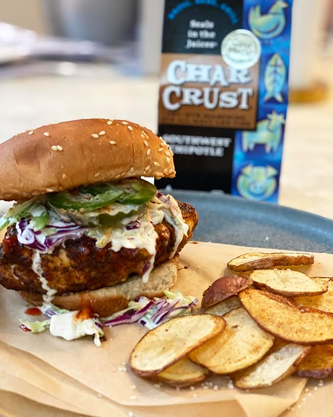 Char Crust Dry-Rub Seasonings Southwest Chipotle | All-in-one seasonings | Perfect for Chicken
