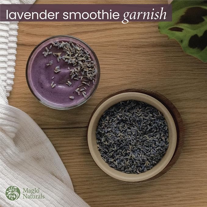 MagJo Naturals European Lavender Flowers (Extra Grade) - 100% Raw from Europe - 2 pounds