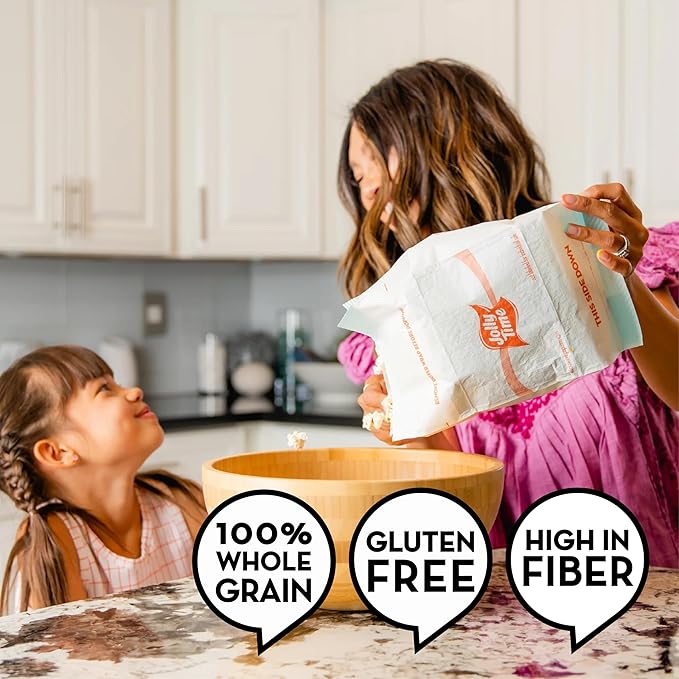 Jolly Time Xtra Butter Trans Fat & Gluten Free Microwave Popcorn with Extra Buttery Fresh Popped