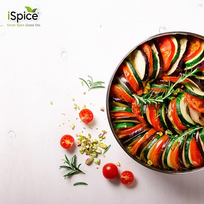 iSpice - Salt-Free | Sugar free | 100% Pure Wellness Vegetable Fat Free Super Spice Blend | All