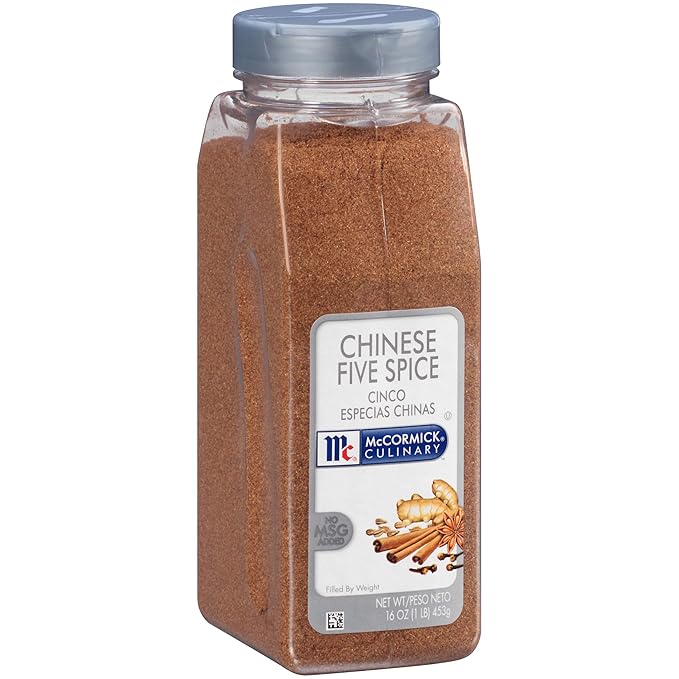 McCormick Culinary Chinese Five Spice, 16 oz - One 16 Ounce Container of Chinese Five Spice Powder