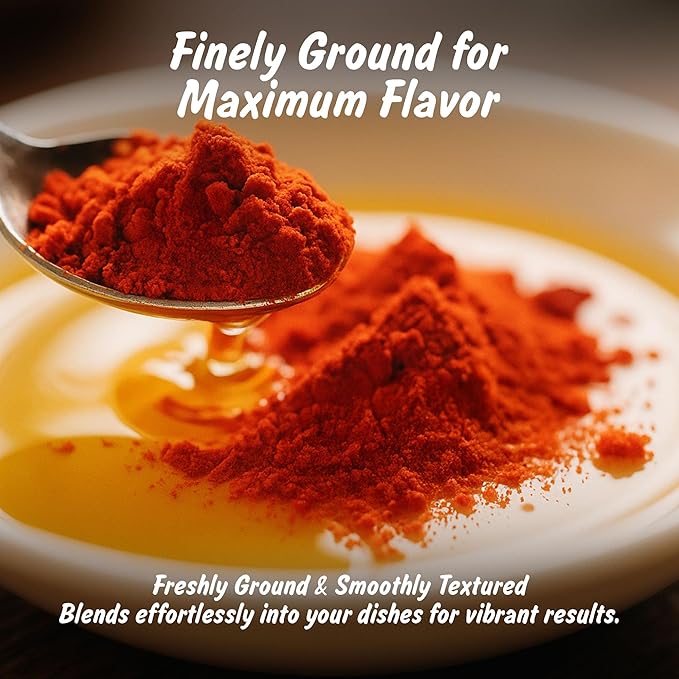 Spice Profile USDA Organic Low Heat Kashmiri Chili Powder, 4 oz, Lab Tested for Heavy Metals
