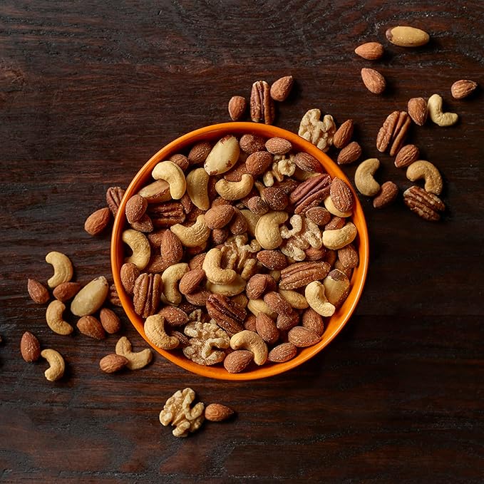Emerald Nuts Deluxe Mixed Nuts (1-Pack), Features Roasted and Salted Nuts, Including Almonds