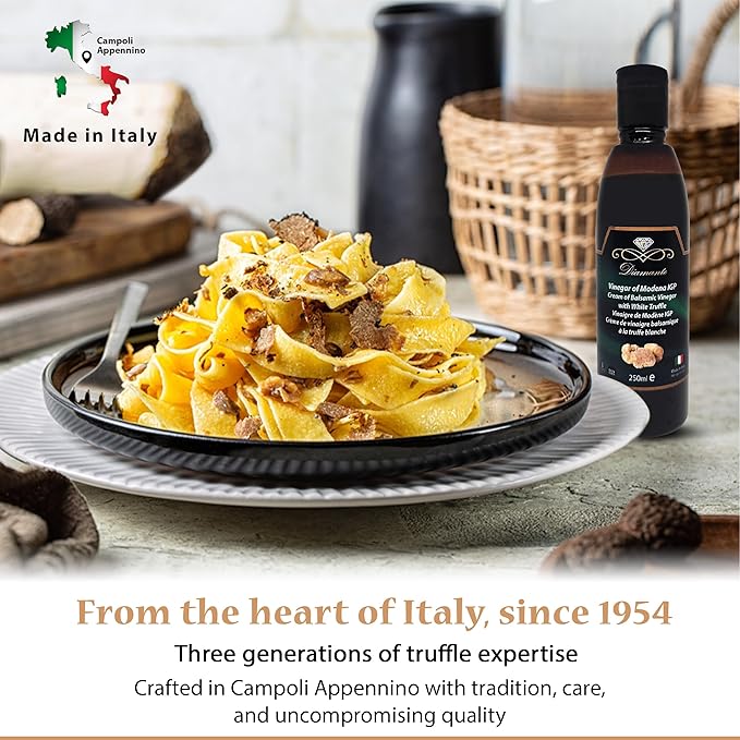 Diamante Italy Cream of Balsamic Vinegar with White Truffle Vinegar of Modena IGP - Gourmet &