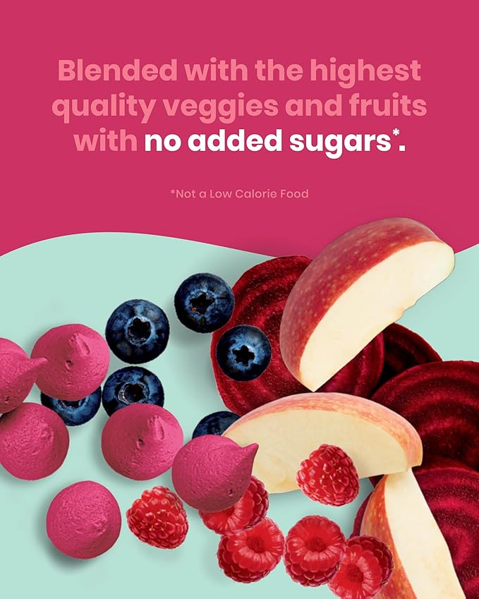 Amara Smoothie Melts - Beets n' Berries - Baby Snacks Made With Fruits and Vegetables - Healthy