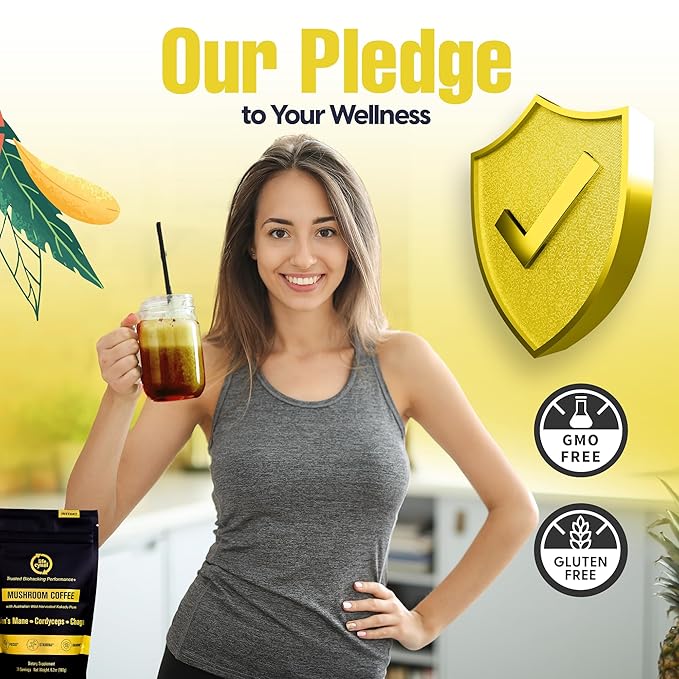 Lifecykel Mushroom Coffee – Arabica Blend with Lion’s Mane, Chaga Extract, Cordyceps & Kakadu Plum
