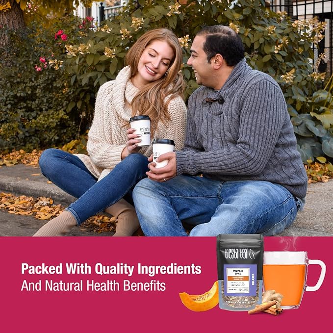 Tiesta Tea - Fall Medley Tea Sampler Dry Flight Set, Loose Leaf, No Caffeine, Makes Hot & Iced