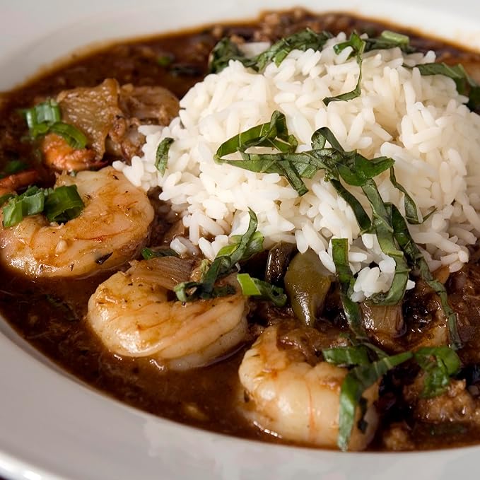 Ragin' Cajun Authentic Gumbo Mix - 5 oz Box, No MSG - Louisiana Creole Gumbo Base for Chicken
