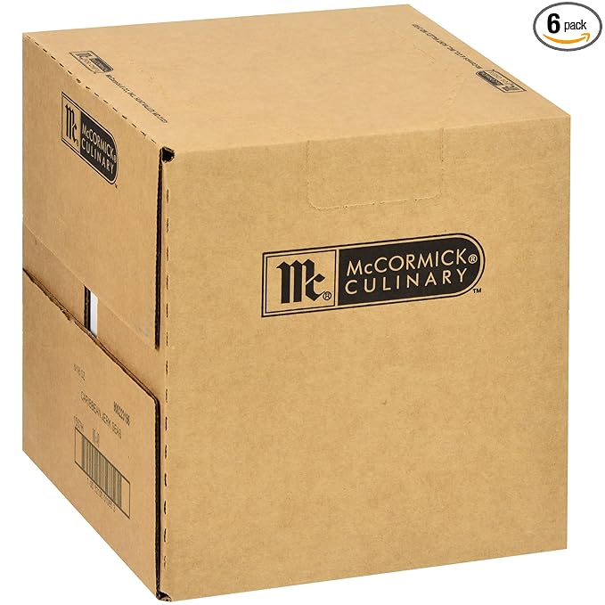 McCormick Culinary Caribbean Jerk Seasoning, 18 oz (Pack of 6) - Six 18 Ounce Containers Jamaican