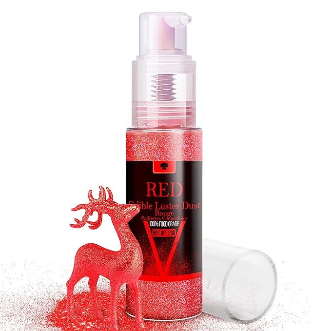 Edible Glitter Spray - 20g Luster Dust Edible Glimmer Powder for Sparkling Cocktails, Cake