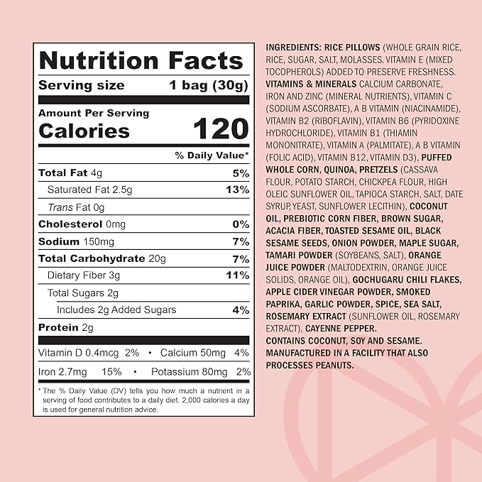 Marimix Snack Mix | Crunch Baked Sweet & Salty Savory Plant Based Naturally Gluten Free Whole Grain