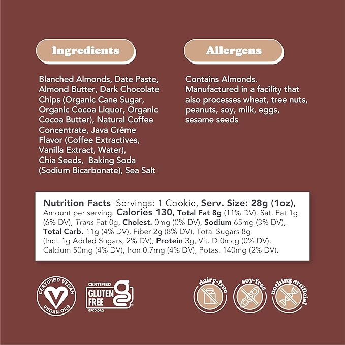 Love + Chew, Variety Pack of Minis - 16 Count - Tasty Gluten Free Cookies - Vegan - Healthy, Paleo