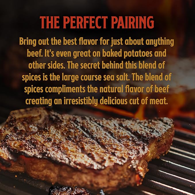 Big Poppa’s Double Secret Steak Rub — Award Winning Beef Rub — Gluten-Free Spice Mix — Dry Rubs for