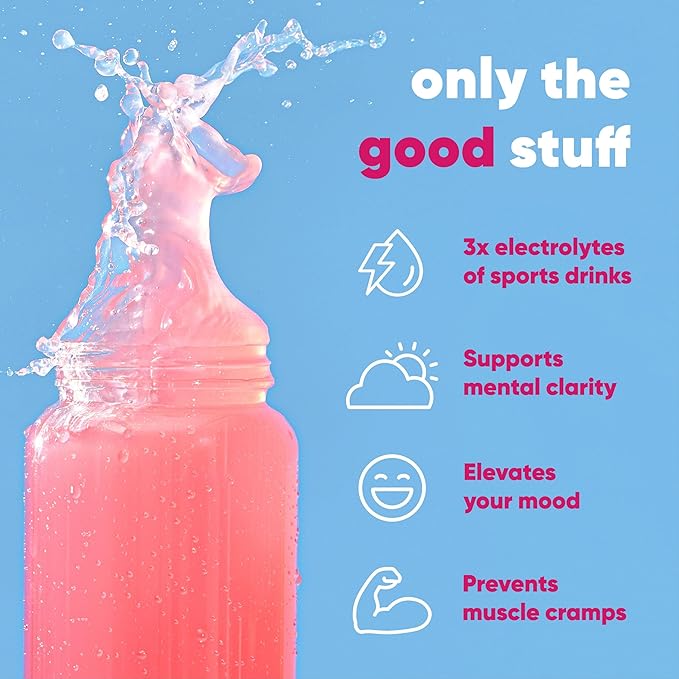 IQMIX Hydration Electrolyte Powder ??4-in-1 Formula for Hydration, Mental Clarity, Mood and