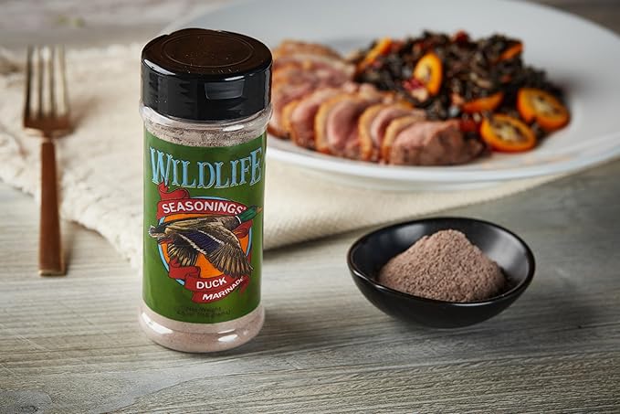 Wildlife Seasonings Duck Marinade – Gourmet Blend for Wild Game, Roast Duck & Beef | Dry Marinade