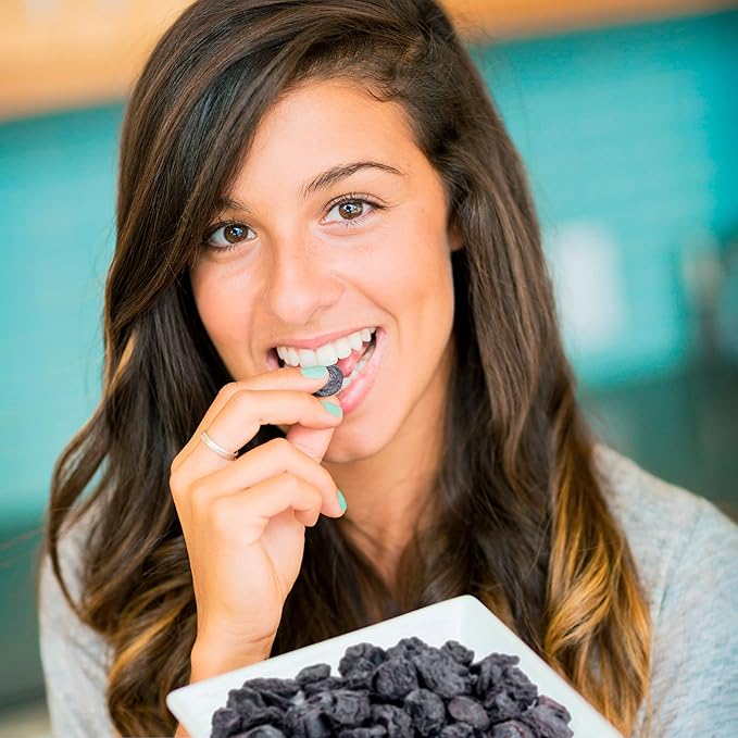 Traina Home Grown Unsweetened Dried Blueberries - Healthy & Non-GMO, Natural Sweet Flavor With No
