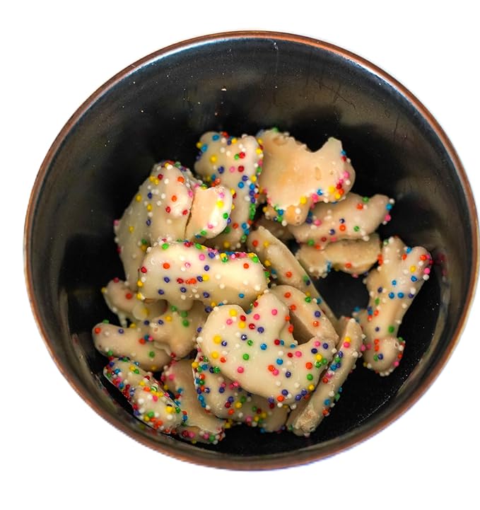 Yogurt Coated Animal Crackers - 1 lb of Fresh Gourmet Sweet Creamy Covered Dipped Animal Crackers