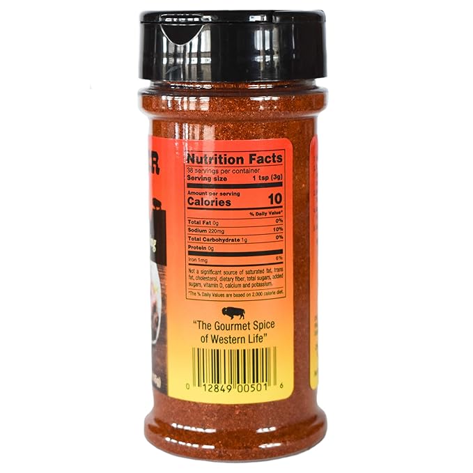 Chugwater Chili | Gourmet Chili Seasoning Mix & Taco Seasoning | 4oz Bottle | Wyoming State