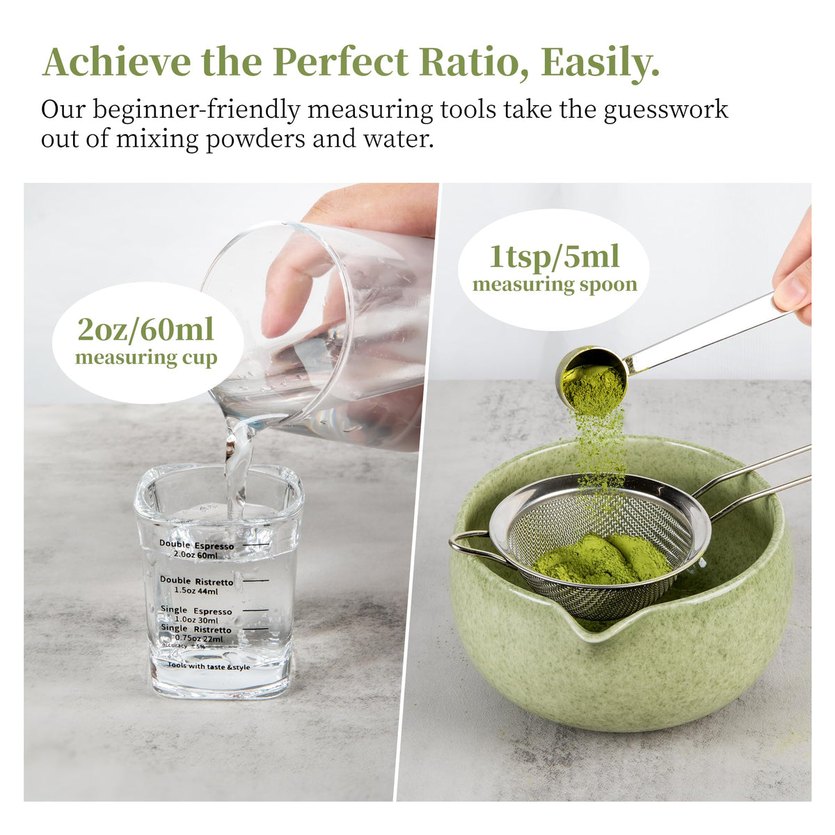 YIBO Matcha Whisk Set With Bowl, Ceramic Matcha Making Kit Includes Bamboo Whisk (Chasen), Holder