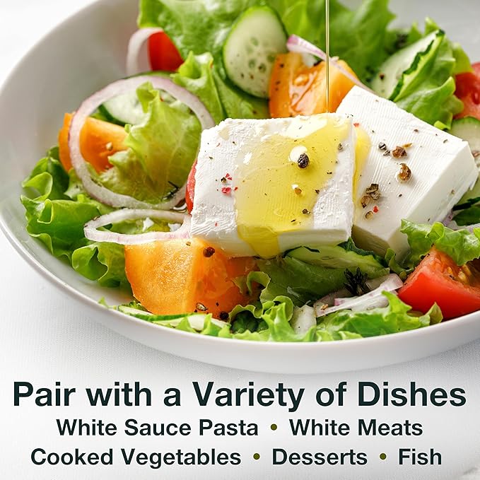 Delicate Italian Extra Virgin Olive Oil Cold Pressed - Light Olive Oil for Cooking and Frying