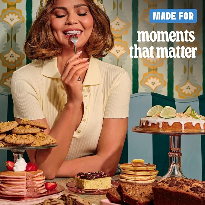 Cravings by Chrissy Teigen Peanut Butter Oatmeal Brown Sugar Cookie Mix, John?셲 Glorious Golden
