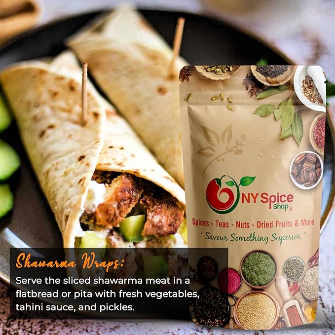 NY Spice Shop Meat Shawarma Seasoning - Authentic Mediterranean Blend Grilling Spices for Meat