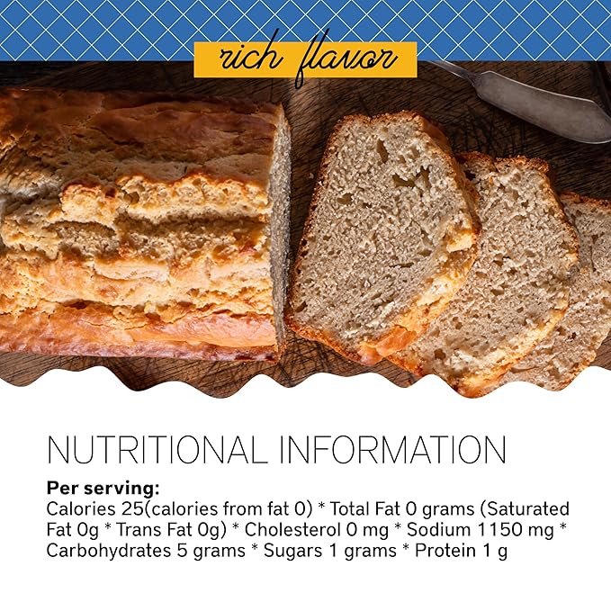 Southern Living Gourmet Beer Bread Mix, Easy-to-Bake Delight, Perfect for Potlucks & Parties