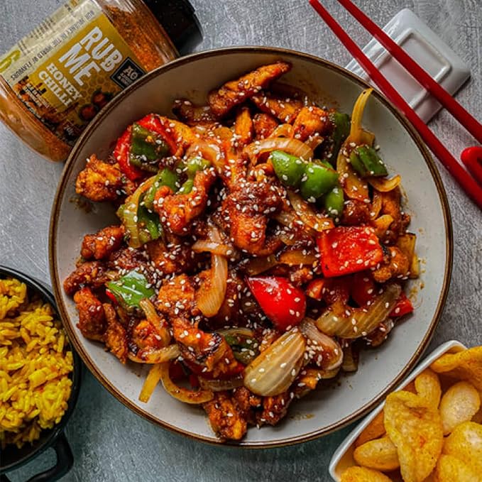 Angus & Oink | Honey Chilli Seasoning | Sweet & Spicy | Perfect for Chicken & Pork | Authentic