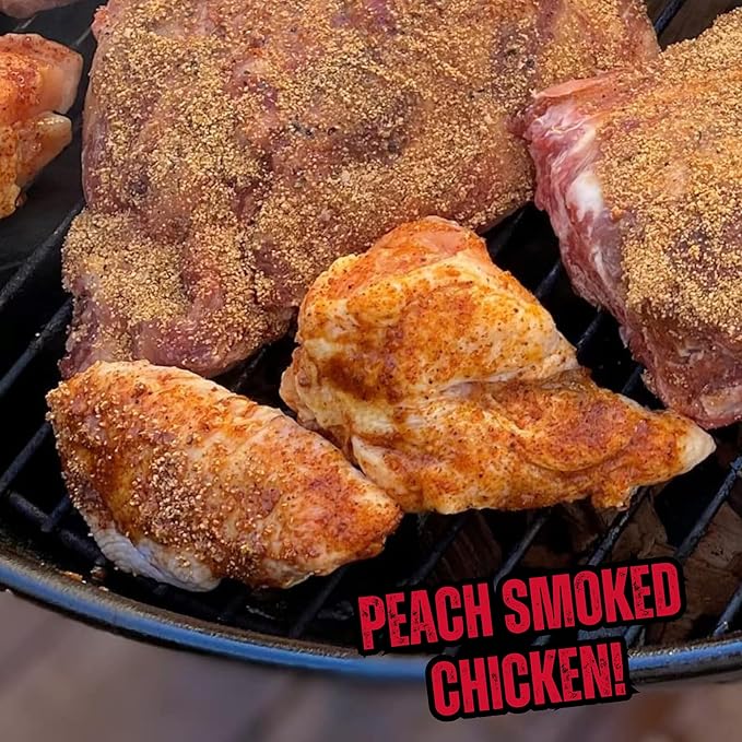 Gourmet BBQ Peach Rub Seasoning – Bursting with Sweet, Smoky & Bold Peach Flavor | Runnin' Wild