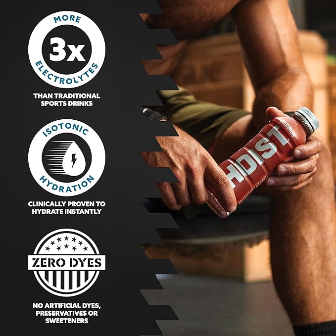 HOIST Premium Military Hydration Electrolyte Drink, Powerful IV-Level Hydration, Clinically Proven