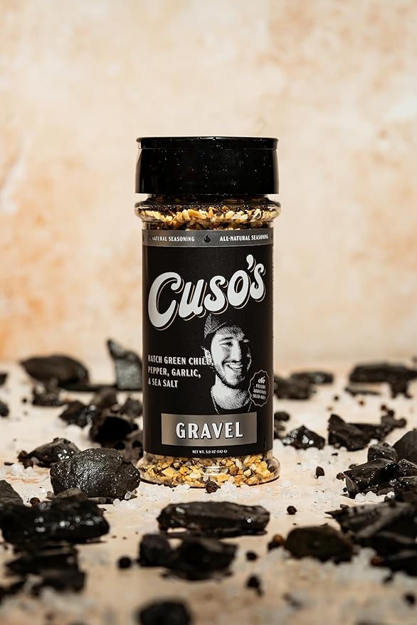 Cuso Cuts Gravel BBQ Rub - All-Purpose Rub - Spices for Steaks, Meat, & Veggies - Perfect for