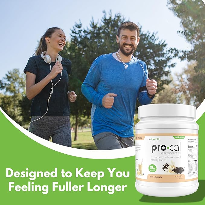Pro-Cal Vanilla Meal Replacement Powder, 16.4 oz ??High Protein, Low Calorie Shake & Pudding Mix