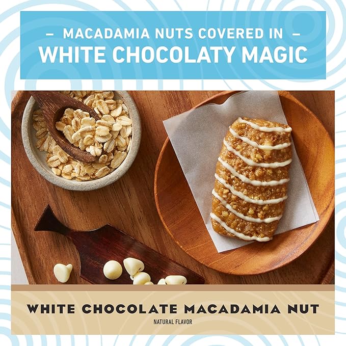 CLIF BAR Minis - White Chocolate Macadamia Nut Flavor - Made with Organic Oats - 4g Protein