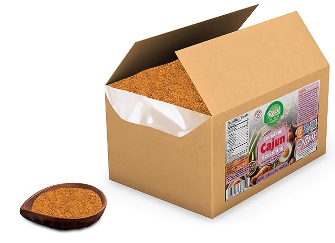 Rani Louisiana Cajun Seasoning (Special Blend for Gumbo, Jambalaya Crawfish, Shrimp) 400oz (25lbs)