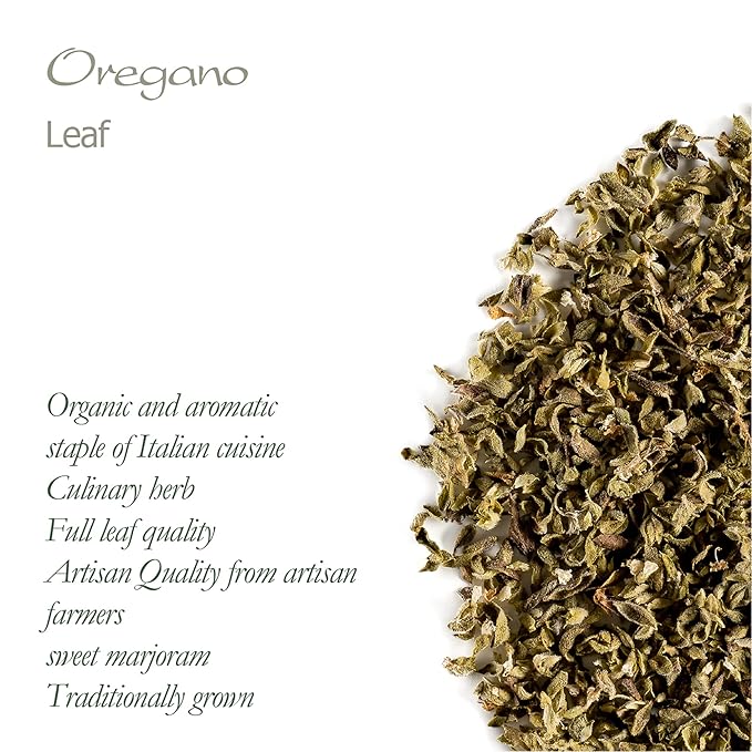 Oregano Organic Spice Gourmet Herb - Dried Greek Wild Marjoram Seasoning Origan Marjoram Dried Dry