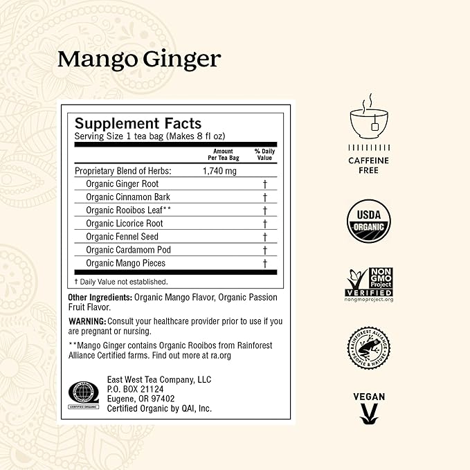 Yogi Tea Ginger Variety Sampler - 16 Bags per Pack (3 Packs) - Caffeine-Free, Organic Nausea Relief