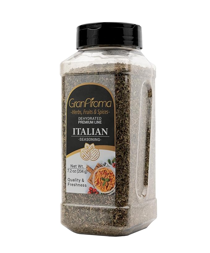 GranAroma Italian Seasoning, Aromatic Spice Blend, Italian Cuisine, Versatile Flavor (7.2 Ounce)