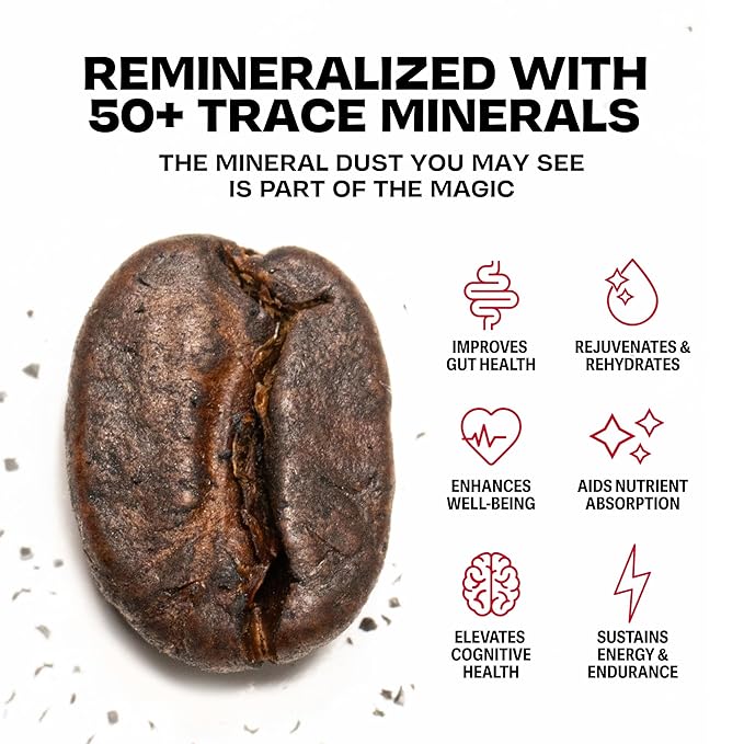 Danger Coffee by Dave Asprey, Remineralized, Mold Free & Lab Tested Compostable Pods | Medium Roast