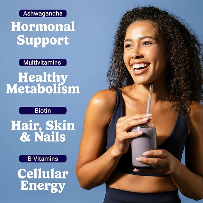 VitaHustle ONE Meal Replacement Shake - Plant Based Protein Powder by Kevin Hart - Vegan, Meal