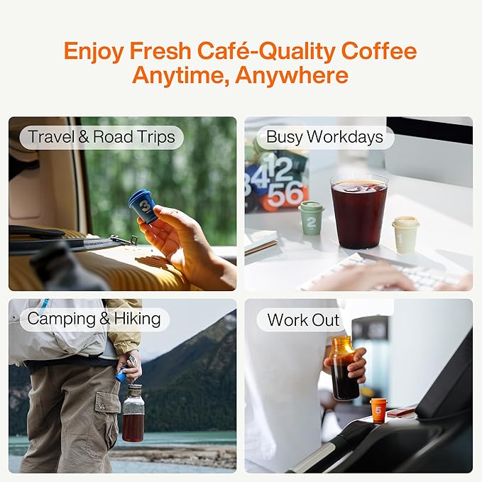 SATURNBIRD Coffee Instant Cold Brew, Medium-Dark Roast, Smooth & Balanced Blend of 100% Specialty