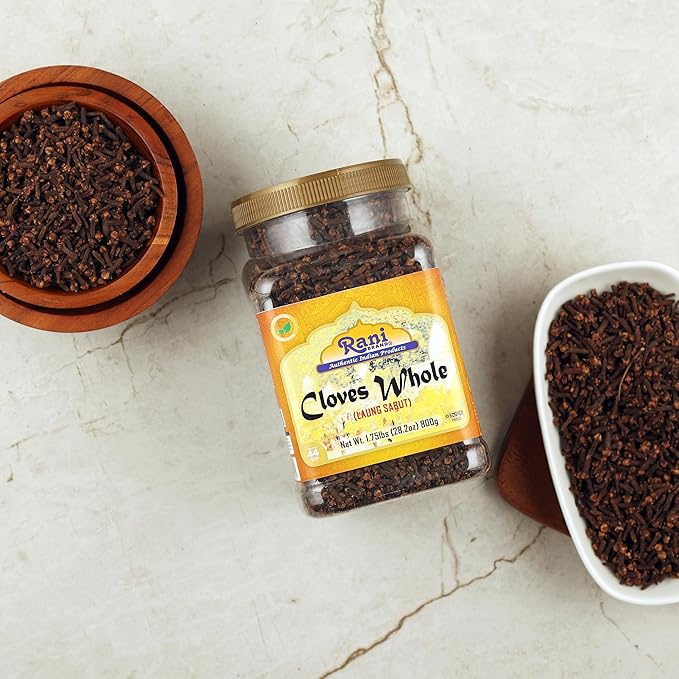 Rani Cloves Whole (Laung) 28oz (800g) Great for Food, Tea, Pomander Balls and Potpourri, Hand