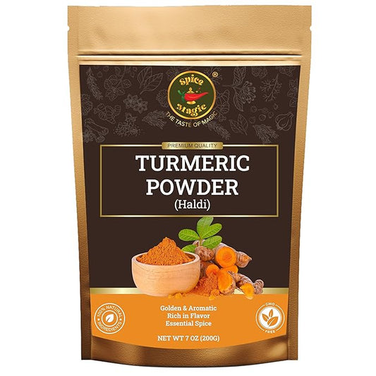 Spice Magic Turmeric Root Powder ??100% Pure and Natural, Non-GMO, Gluten Free, High Curcumin ??7 oz
