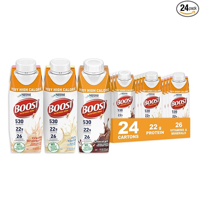 BOOST Very High Calorie Nutritional Drink ??Helps Weight Gain & Maintenance -530 Calories -26