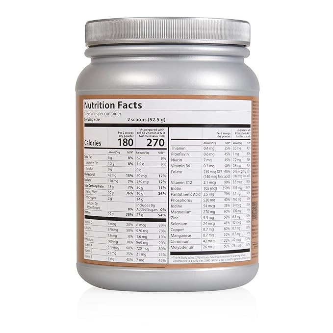 GoTrim Chocolate Protein Shakes Ready to Drink ??High Protein, High Fiber, Meal Replacement, No