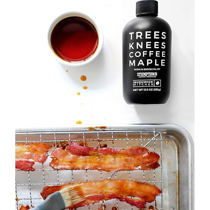 Trees Knees Coffee Maple Syrup, Grade-A Organic Maple Syrup with a Bold Buzz from Coffee, Vegan