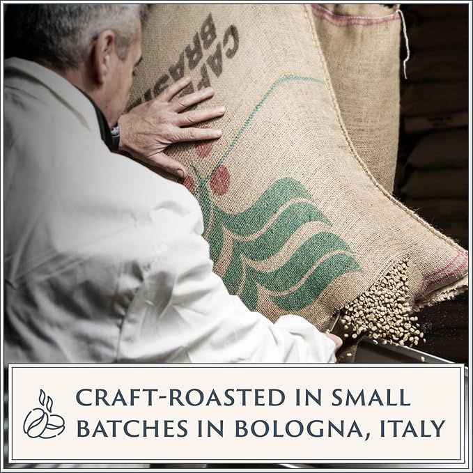 Filicori Zecchini Italian Espresso Beans ??Whole Bean Coffee Medium Roast Arabica & Robusta Blend