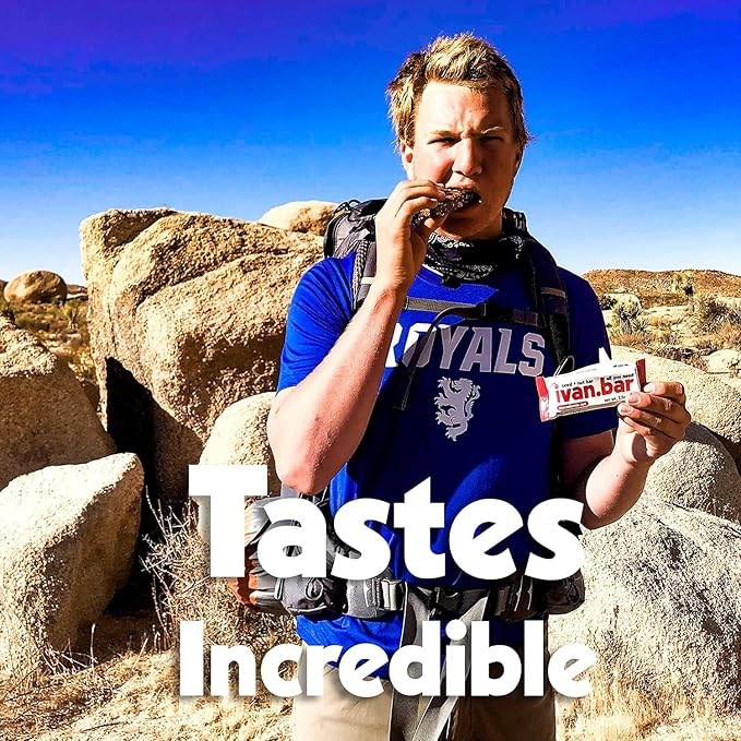 Protein Packed Energy Snack Bar | Provides Healthy Energy | Vegan, All Natural Ingredients | Soy