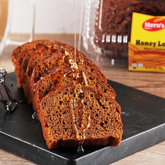 Stern’s Bakery Honey Cake | Traditional Rosh Hashanah Gifts | Moist & Sweet Honey Loaf Cake for