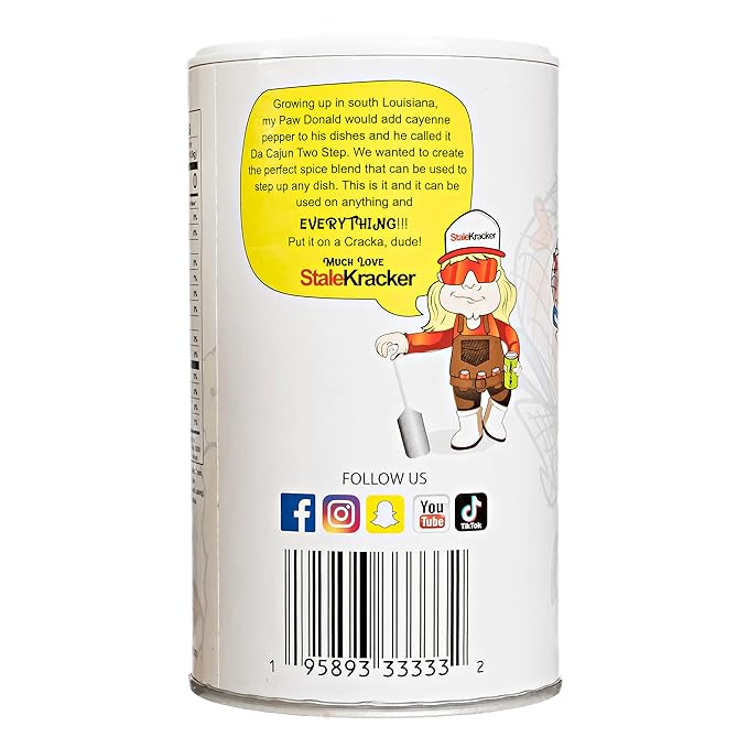 Cajun Two Step Seasoning by StaleKracker - 3 pck, Original Seasoning for Authentic Creole Louisiana